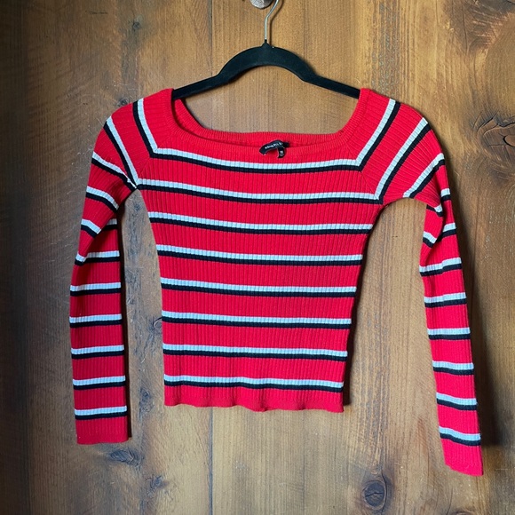 Girls Kendall & Kylie striped top - Picture 2 of 3